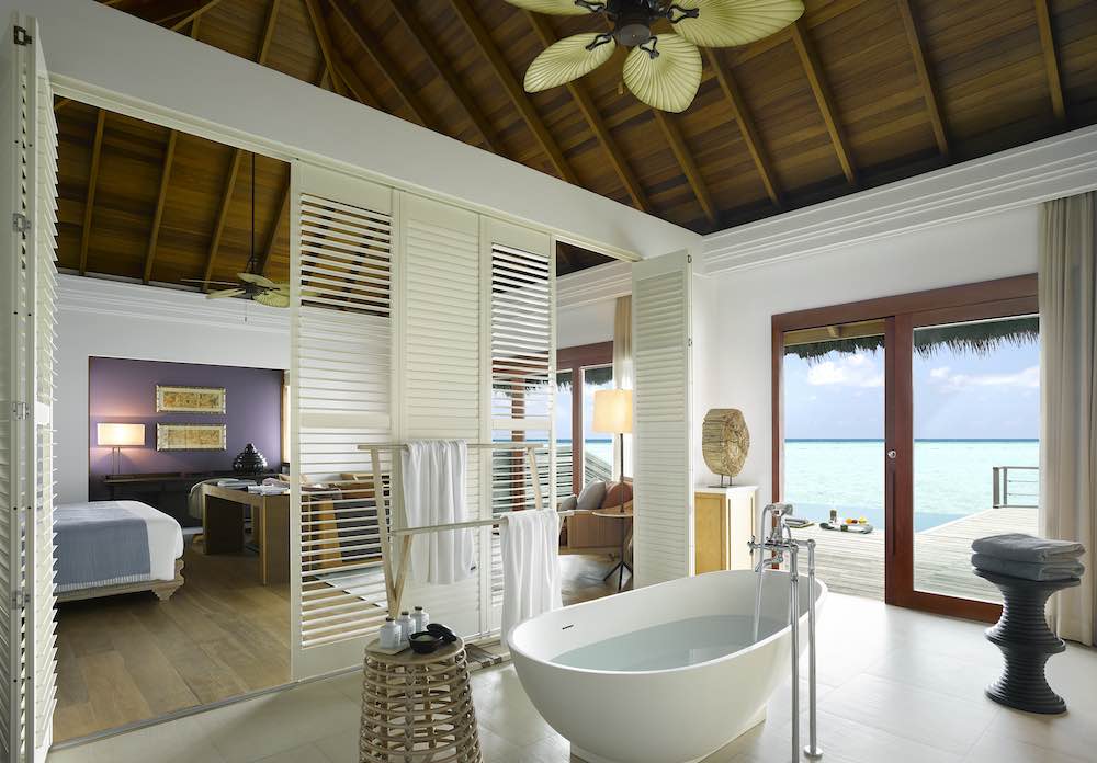 Water Villa at Dusit Thani, view 1